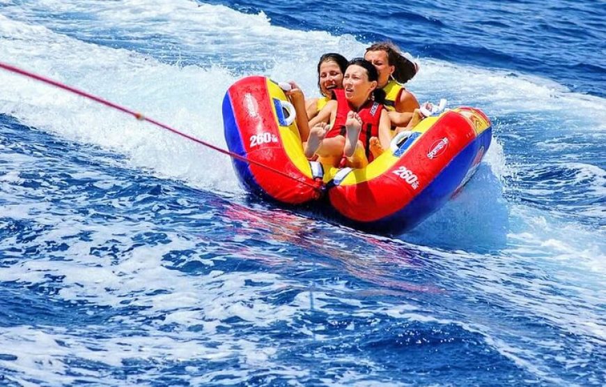 Parasailing, Banana & Sofa Boat & Private transfer in Hurghada