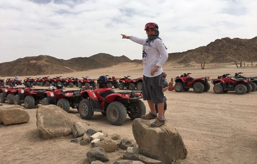 Quad 3 hours VIP safari adventure Hurghada