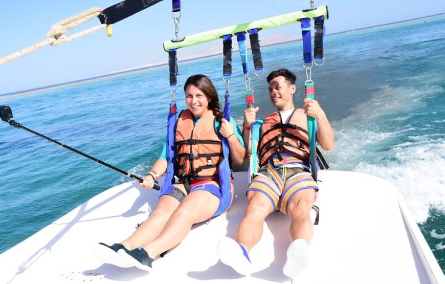 Parasailing Ride in Hurgada single&double with private Transfer