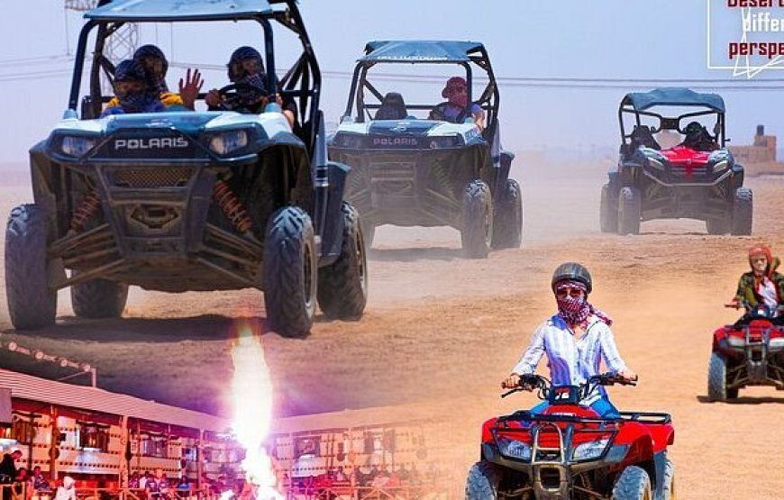 Desert Safari Experience, ATV Quad, Camel Ride & Dinner Hurghada