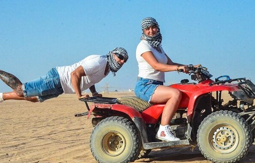 Desert Safari Experience, ATV Quad, Camel Ride & Dinner Hurghada