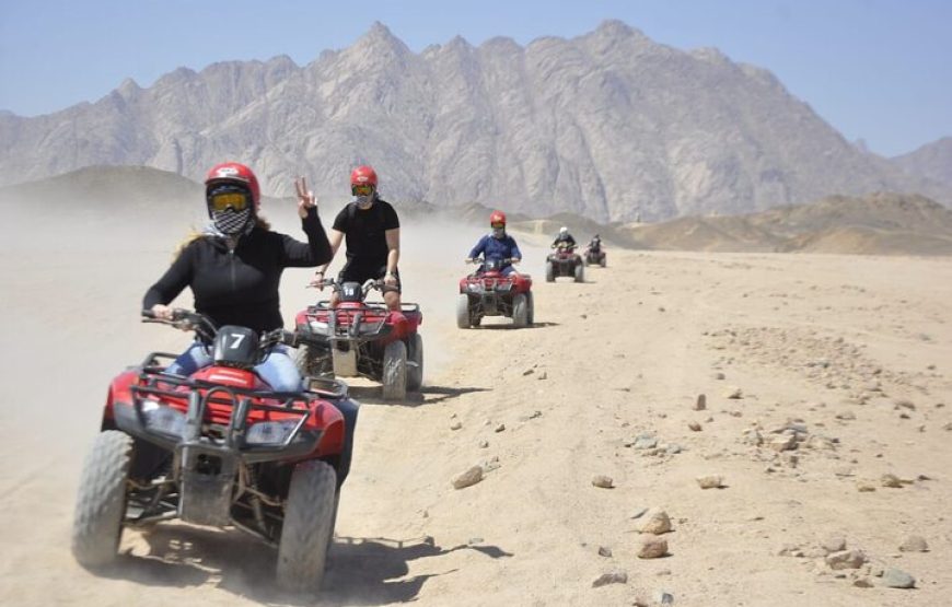 Quad 3 hours VIP safari adventure Hurghada