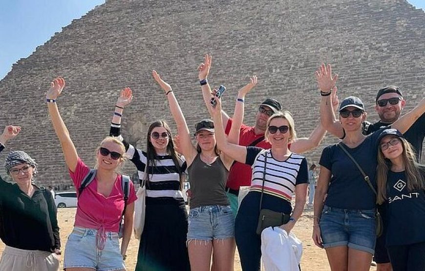 Cairo By Big Bus full day From Hurghada (Pyramids-sphinx-Egyptian Museum-Lunch)