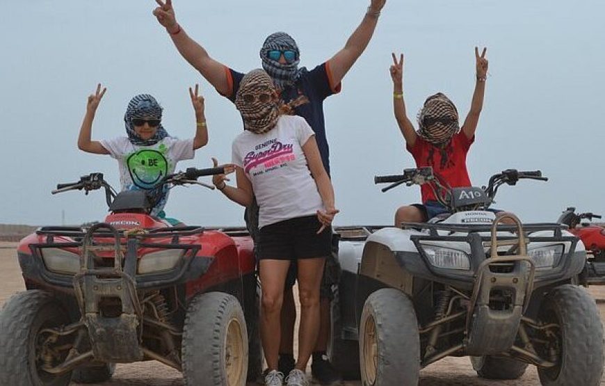 Desert Safari Experience, ATV Quad, Camel Ride & Dinner Hurghada