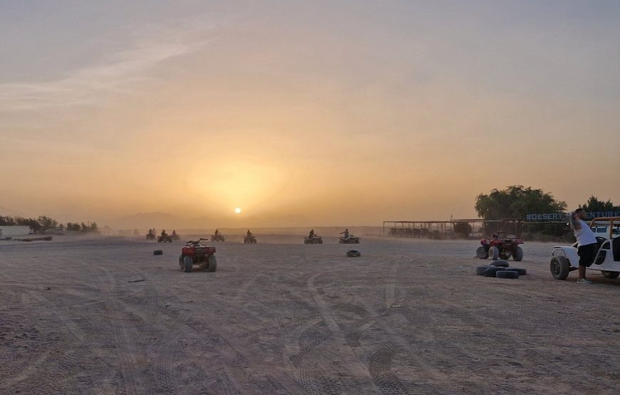 Hurghada Safari Trip Quad, Buggy, Jeep, Camel, Dinner, and Show