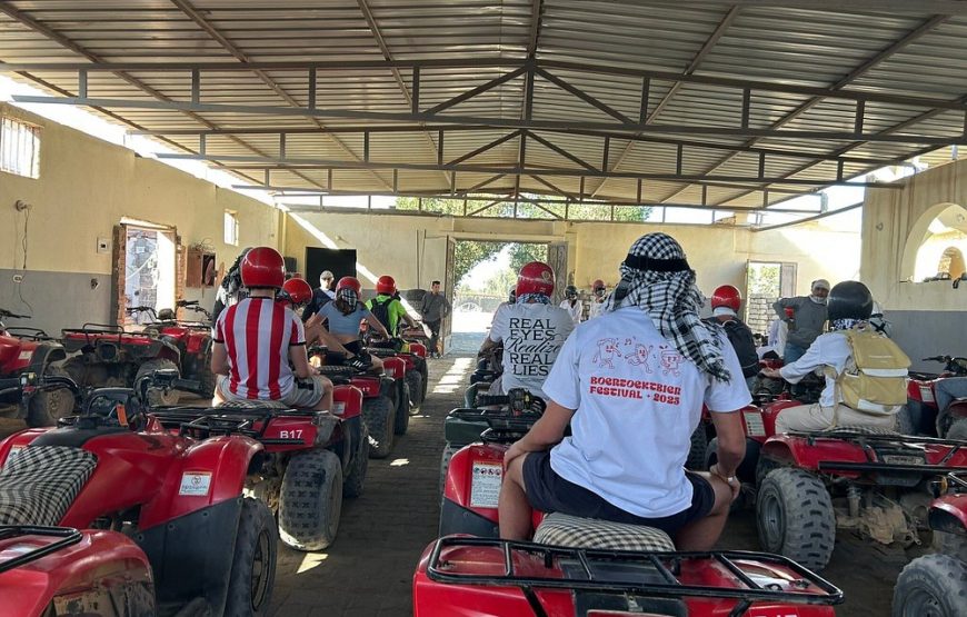 Quad 3 hours VIP safari adventure Hurghada