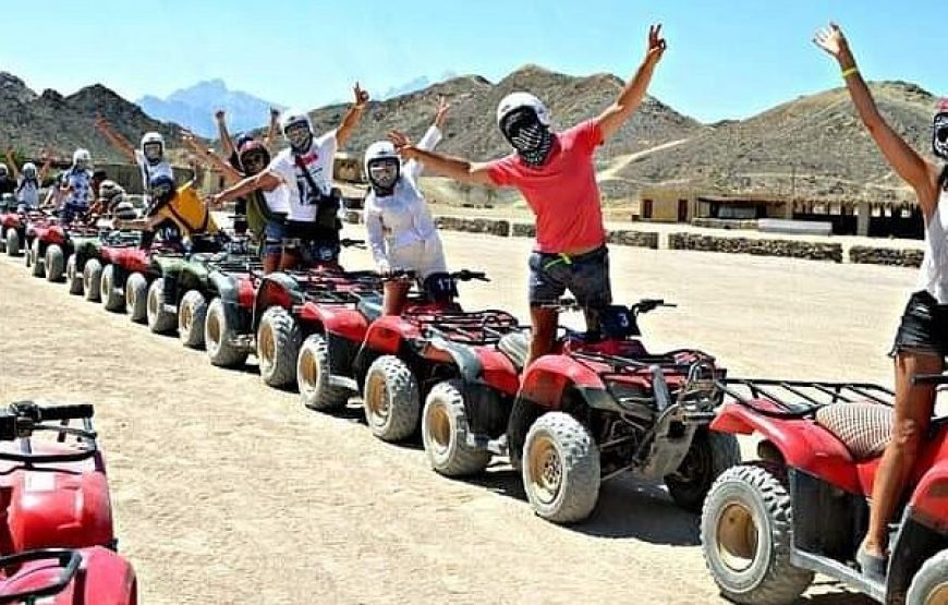 Desert Safari Experience, ATV Quad, Camel Ride & Dinner Hurghada