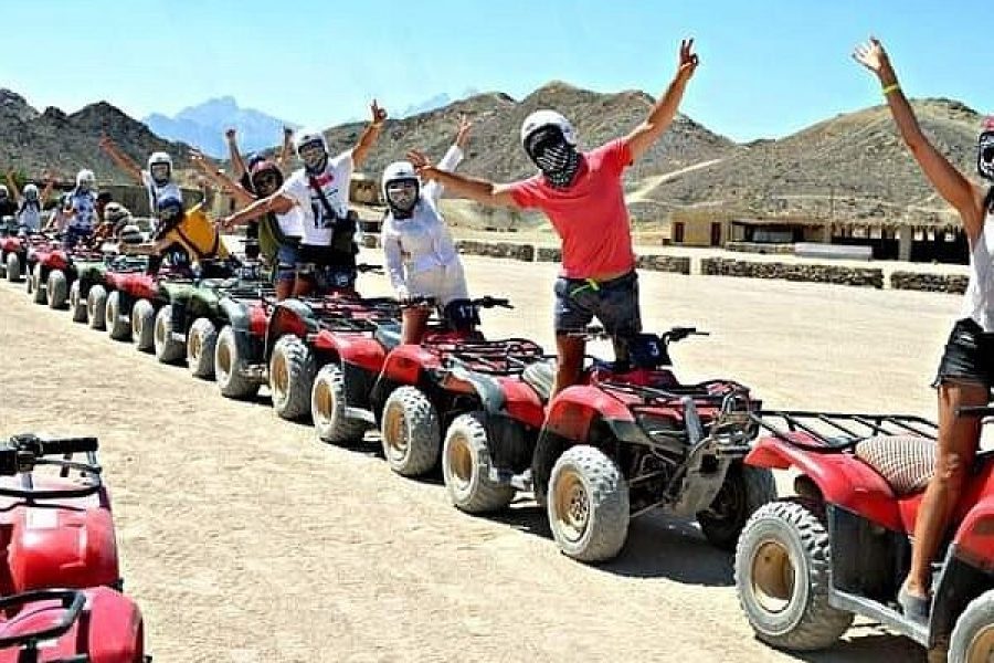 Desert Safari Experience, ATV Quad, Camel Ride & Dinner Hurghada