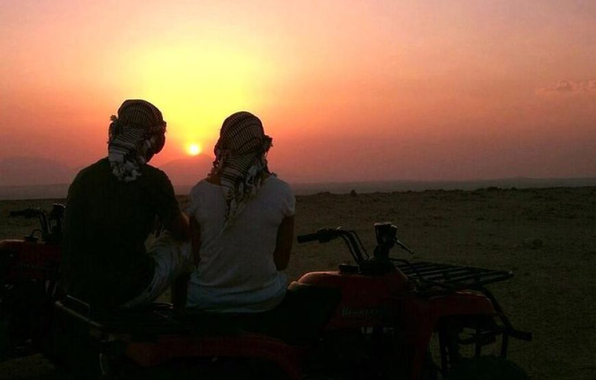 Hurghada: Quad, Jeep, Camel and Buggy Safari with BBQ Dinner